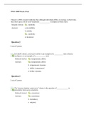 PSYC 2009 Week 4 Test 