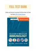 Cellular and Molecular Immunology 9th Edition Abbas Test Bank