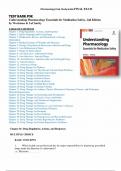 TEST BANK FOR Understanding Pharmacology, Essentials for Medication Safety, 2nd Edition, Workman & La Charity