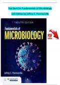  Fundamentals of Microbiology      12th Edition by Jeffrey C. Pommerville