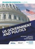 Pearson Edexcel A Level US Government and Politics 