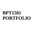 BPT1501 PORTFOLIO