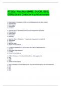 ATSEp NavAids (DME, DVOR, SBS, OBN) Exam Questions and Answers