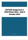 NST1502 Assignment 4 PORTFOLIO 2024 - DUE 8 October 2024