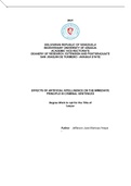 inteligencia artificial y sus efectos en el principio de inmediación en sentencias de carácter penal