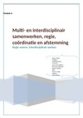 Multi-interdisciplinair samenwerking 