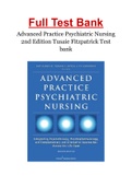 Advanced Practice Psychiatric Nursing 2nd Edition Tusaie Fitzpatrick Test bank