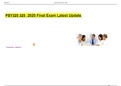 University of Central Florida HSC 4400 AHIP STUDY GUIDE 2022 