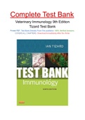 Veterinary Immunology 9th Edition Tizard Test Bank