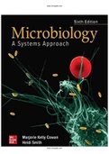 Microbiology A Systems Approach 6th Edition Cowan Test Bank