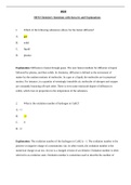 HESI Chemistry Questions with Answers and Explanations