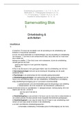 Onderwijsassistent samenvatting BLOK 1