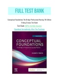 Conceptual Foundations The Bridge Professional Nursing 7th Edition Friberg Creasia Test Bank