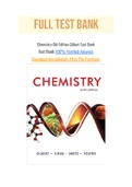 Chemistry 6th Edition Gilbert Test Bank