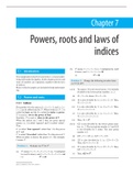 Basic Engineering Mathematics -powers -rules and laws of indices