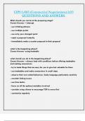 CIPS L4M5 (Commercial Negotiations) LO3  QUESTIONS AND ANSWERS.