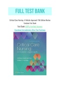 Critical Care Nursing- A Holistic Approach 11th Edition Morton Fontaine Test Bank