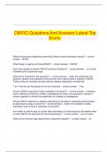   OMVIC Questions And Answers Latest Top Score.