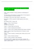 STCW CHAPTERS EXAM QUESTIONS AND ANSWERS 2024-2025