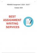 RSK4803 Assignment 3 2024 - DUE 7 October 2024