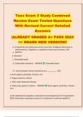 Teex Exam 2 Study Combined  Review Exam Tested Questions  With Revised Correct Detailed  Answers   |ALREADY GRADED A+ PASS 2024  >> BRAND NEW VERSION!! 