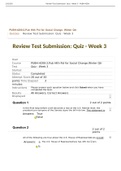 PUBH 4200 Week 3 Quiz - Question and Answers