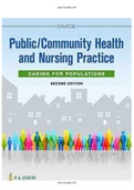 Public Community Health and Nursing Practice 2nd ED Savage Test Bank