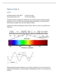 Samenvatting optica blok A jaar 1