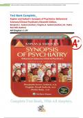 Kaplan and Sadock's Synopsis of Psychiatry: Behavioral Sciences/Clinical Psychiatry Eleventh Edition, Benjamin J. Sadock (Author), Virginia A. Sadock (Author), Dr. Pedro Ruiz MD (Author) All Chapters 1-37