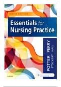 Test bank for Essentials for Nursing Practice, 9th Edition Potter 