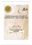  RSK4801 Assignment 4 (COMPLETE ANSWERS) 2024 - DUE 4 October 2024 ; 100% TRUSTED Complete, trusted solutions and explanations.