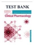Roachs Introductory Clinical Pharmacology test Bank with Verified Answers, Download to score A+
