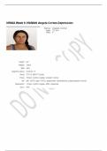 NR 602 Week 6 iHUMAN Angela Cortez-Depression Case Study Questions and Answers 2024 with complete Solution