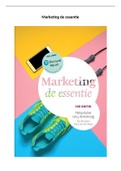 Samenvatting Marketing, de essentie, ISBN: 9789043036528 Look @ The Environment