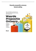 Samenvatting Waarde propositie ontwerp, ISBN: 9789462760158  Discover Consumer Insight