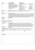 Clinical Log QUAD notes Course Differential Diagnosis & Primary Care Practicum