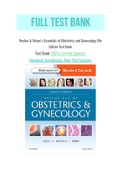 Hacker & Moore’s Essentials of Obstetrics and Gynecology 6th Edition Test Bank