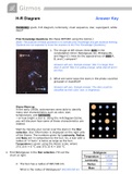 GIZMOs - H-R Diagram - Complete Answer Key