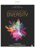 Understanding the Psychology of Diversity 3rd Edition Blaine Test Bank