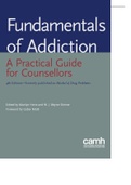 Fundamentals of Addiction A Practical Guide for Counsellors