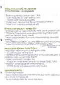 Mitochondria and Chloroplasts 