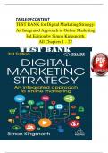 Test bank for digital marketing strategy an integrated approach to online marketing 3rd edition by simon kingsnorth.pdf