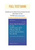 Psychotherapy for the Advanced Practice Psychiatric Nurse 2nd Edition Wheeler Test Bank