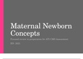 ATI-RN Maternal Newborn Concepts