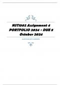 NST1502 Assignment 4 PORTFOLIO 2024 - DUE 8 October 2024