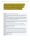 Postpartum Hemorrhage Simulation:Real Life RN Maternal Newborn 2.0 ...