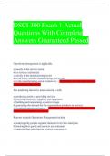 DSCI 300 Exam 1 Actual Questions With Complete Answers Guaranteed Passed