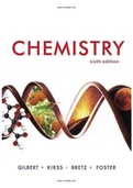 Chemistry 6th Edition Gilbert Test Bank