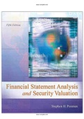 Financial Statement Analysis and Security Valuation 5th Edition Penman Test Bank.pdf