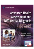 Advanced Health Assessment and Differential Diagnosis Essentials for Clinical Practice 1st Edition Myrick Test Bank